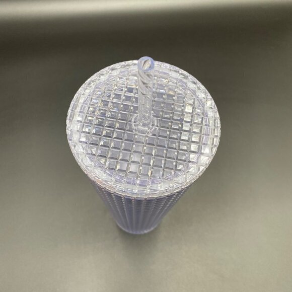 2022 Spring Starbucks Iridescent Unicorn Grid Venti Tumbler 24oz - Picture 6 of 8